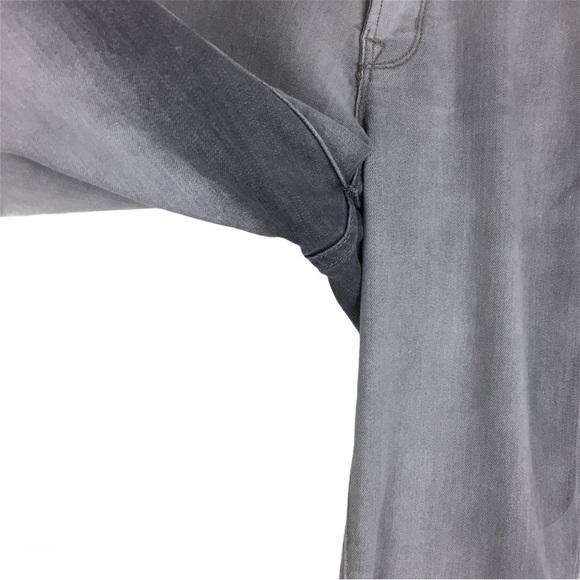 OLD NAVY Jeans 2 Pair Lot Super Skinny Rockstar Mid Rise Stretch Green Grey - Picture 9 of 16